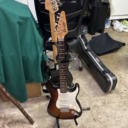 Fender StarCaster Electric Guitar With Stand