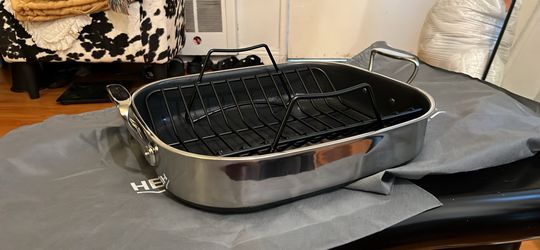 NEW Hexclad Hybrid Roasting Pan with Rack