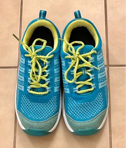 Womens Orthofeet  Model 984 Sneakers in Turquoise 7-1/2 M