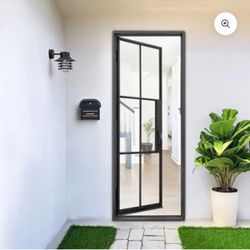 Matte Black French Iron Steel Door with Handle and Locks, Elegant Entrance Door for Home and Office available sizes: 36 x 81, 36 x 84, 36 x 96 Inswing
