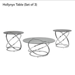 New Glass Table Set