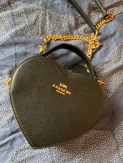 Coach Heart-Shaped Crossbody Bag