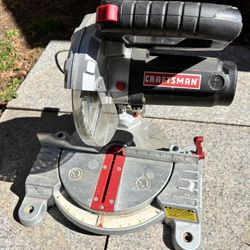 Craftsman Miter Saw With Blade