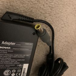 Lenovo AC Laptop Power Adapter 135W 20V Round barrel connector