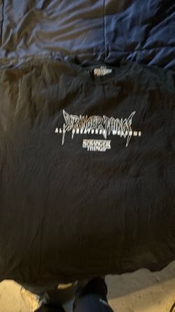 Stranger things graphic tee