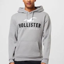 Hollister HOODIE in grey  size Large