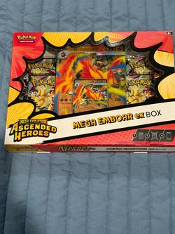 Ascended Heroes Mega Emboar ex Box