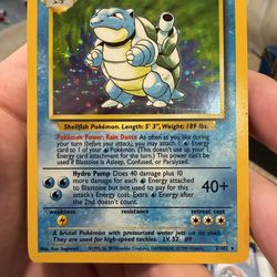 Pokemon - Blastoise - $140