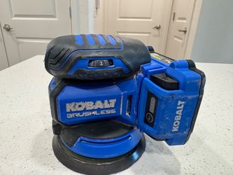 Kobalt 24V Max 5-in Brushless Random Orbital Sander Kit