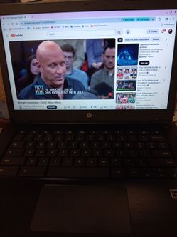 Hp chrome Book touch screen