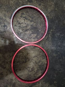 80s araya red alloy anodized hoops 20in 36h