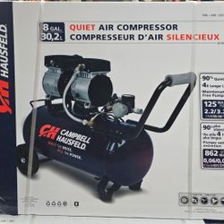     Air compressor  Campbell Hausfeld 8 Gal 