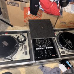 Technics Turntables Numark Scratch