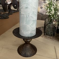 Candle And Holder