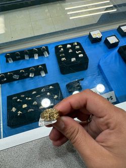 Nugget ring 10k