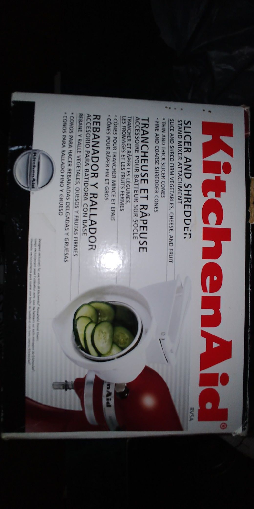 New Kitchenaid Slicer Shredder