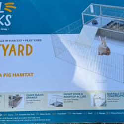 Rabbit and Guinea pig cage