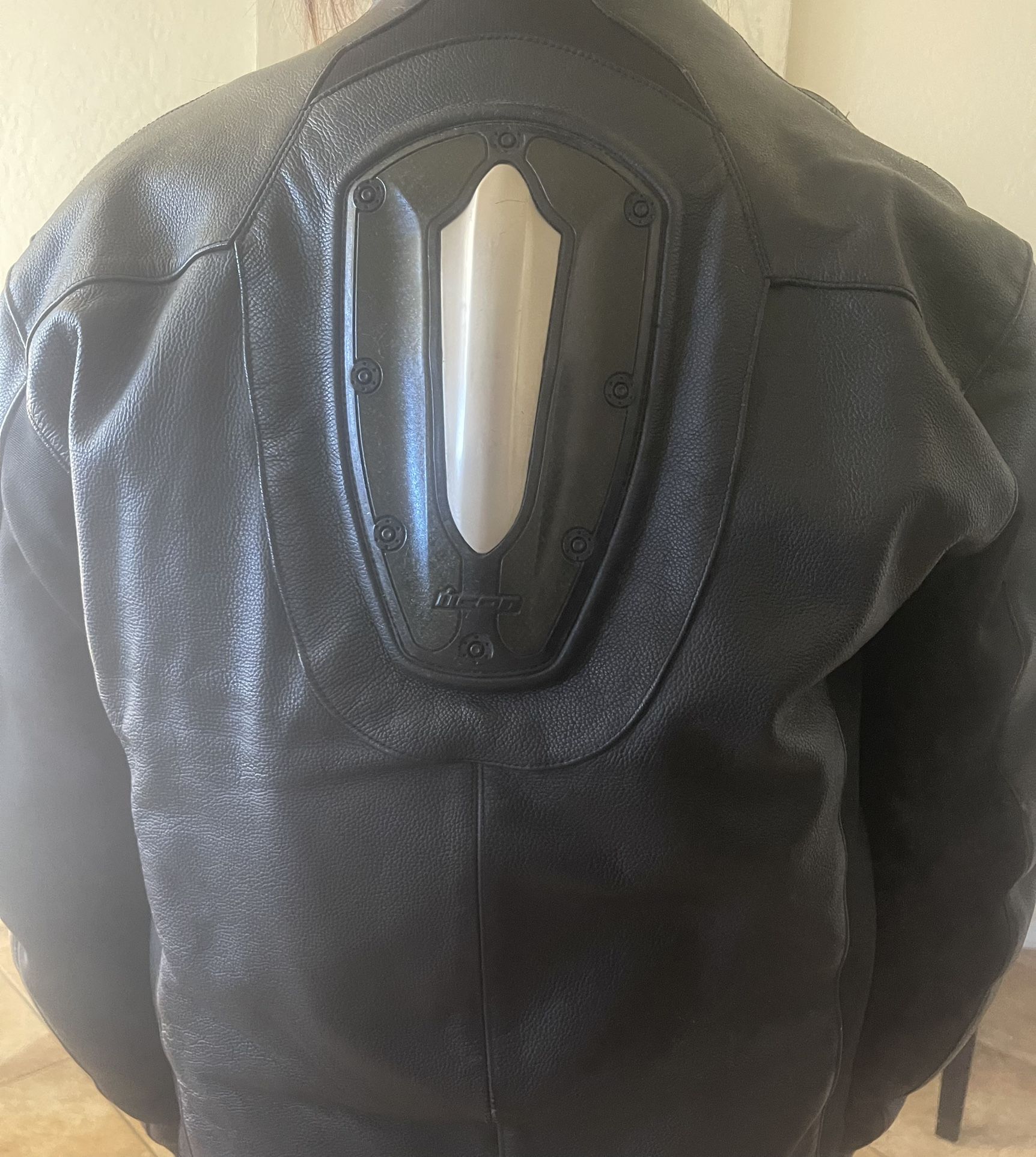 Icon Motorcycle Leather Jacket