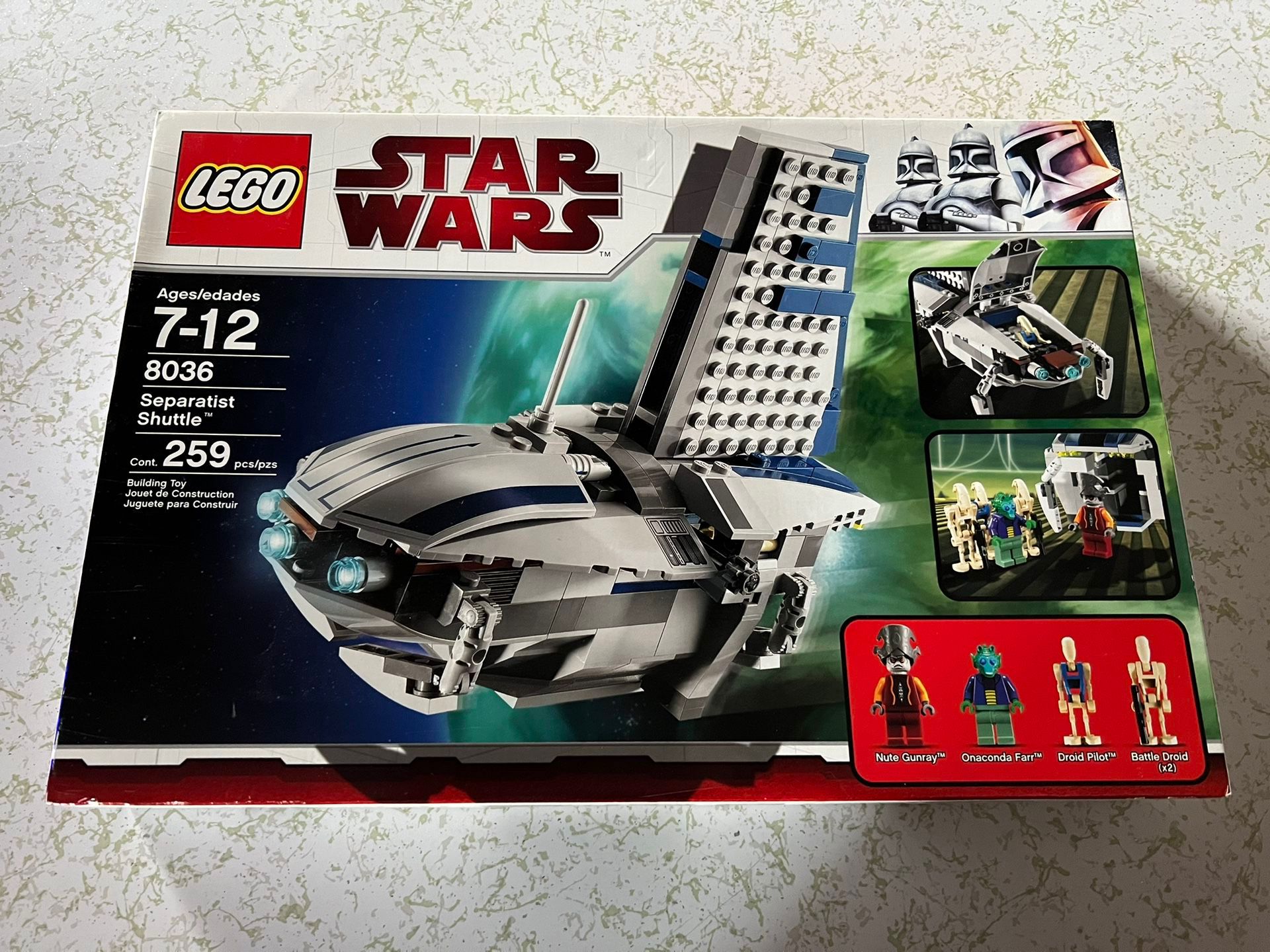 Brand New Lego Star Wars 2009 Separatist Shuttle
