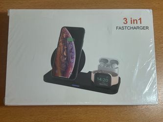 3 in 1 Fast Charger Phone, watch earbuds