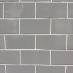 3x6 Subway tile gray $4 SqFt