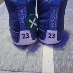 Jordan 12 Indigo  Boys Size 5