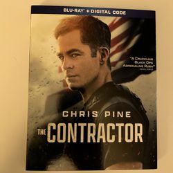 The Contractor (Blu-ray, 2022) No Digital Codes Chris Pine