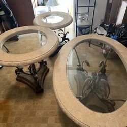Coffee Table and End Tables