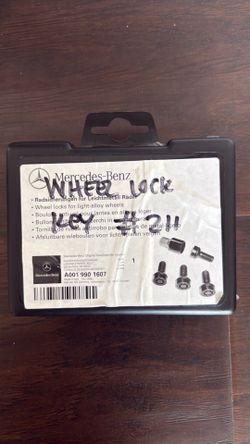 mercedes benz wheel lock