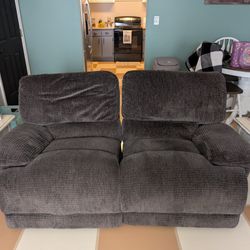 Power Reclining Couch And Loveseat 