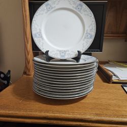 Lenox White Heather Dinner Plate Qty 15 Vintage