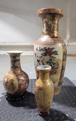 Oriental Vases (Three)