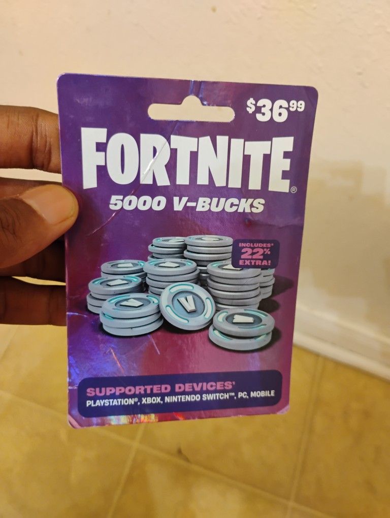 Fortnite V Bucks 5,000