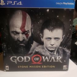 God Of War Stone Mason Edition PlayStation PS4