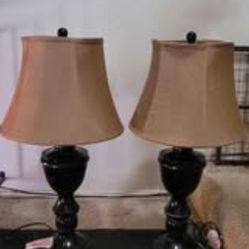 Metal table lamps