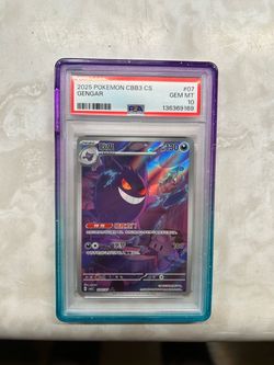 PSA 10 Chinese Gem Pack 3 Gengar Pokemon