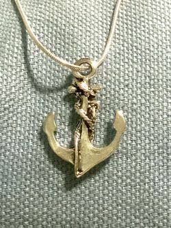 Nautical Anchor Necklace
