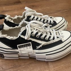 XVESSEL G.O.P Lows Black Sneakers. Size 6 Men/ 8 Women 