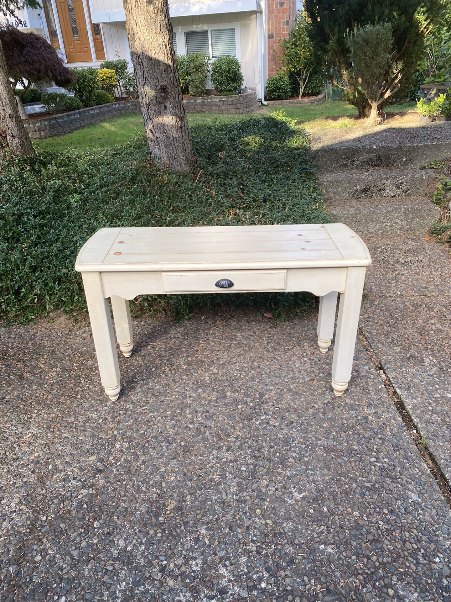 Wooden Vanity Desk