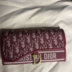 Cristian Dior Trotter Saddle Wallet