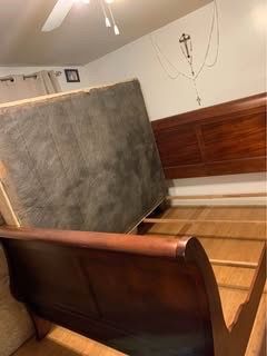 Queen size bed frame