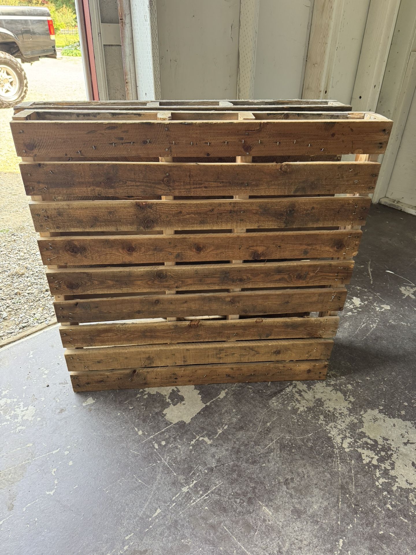 Two Wood Pallets 