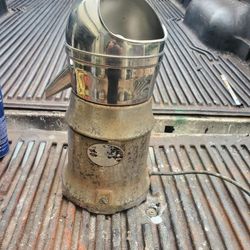 Antique 1940 Sunkist California Fruit Growers Stainless Steal , Commercial Juicer!works Great!
