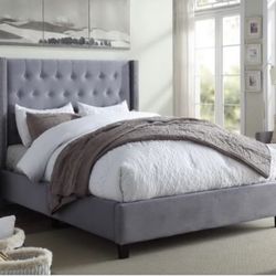 BRAND NEW GRAYSTONE QUEEN BED
