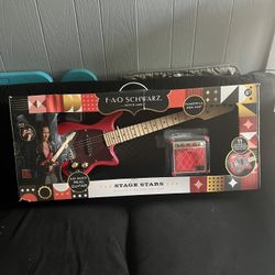 Kid Sized Electric Guitar & Amp