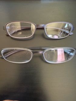 Two Pairs of +1.25 Readers Eyeglasses