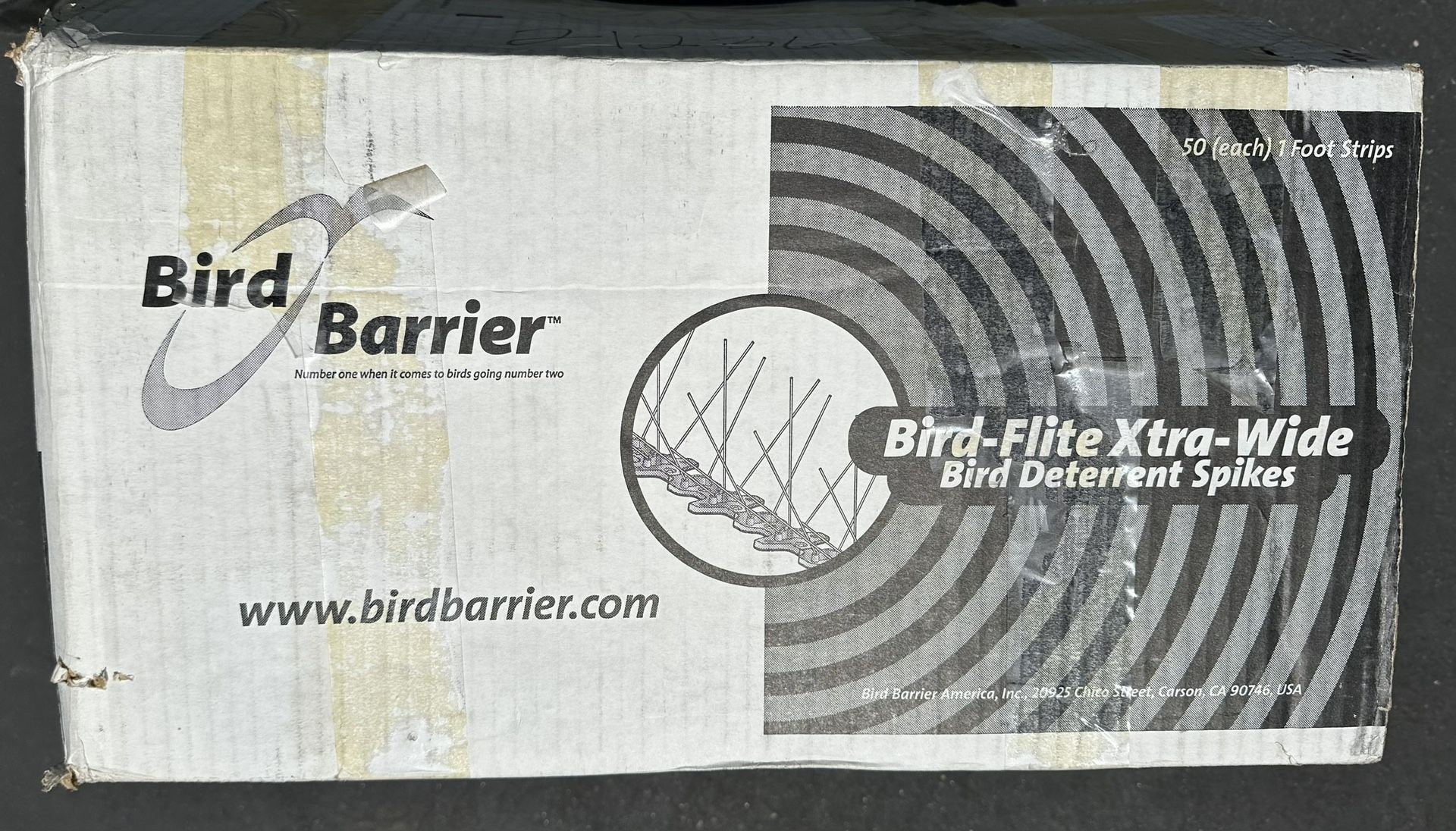 BIRD BARRIER- BIRD FLITE- BIRD SPIKES- BRAND NEW IN BOX.
