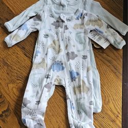 NEWBORN BABY PAJAMA SET NEW 