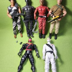 Large G.I. Joe Action Figure Bundle 