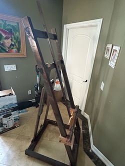 Large art easel